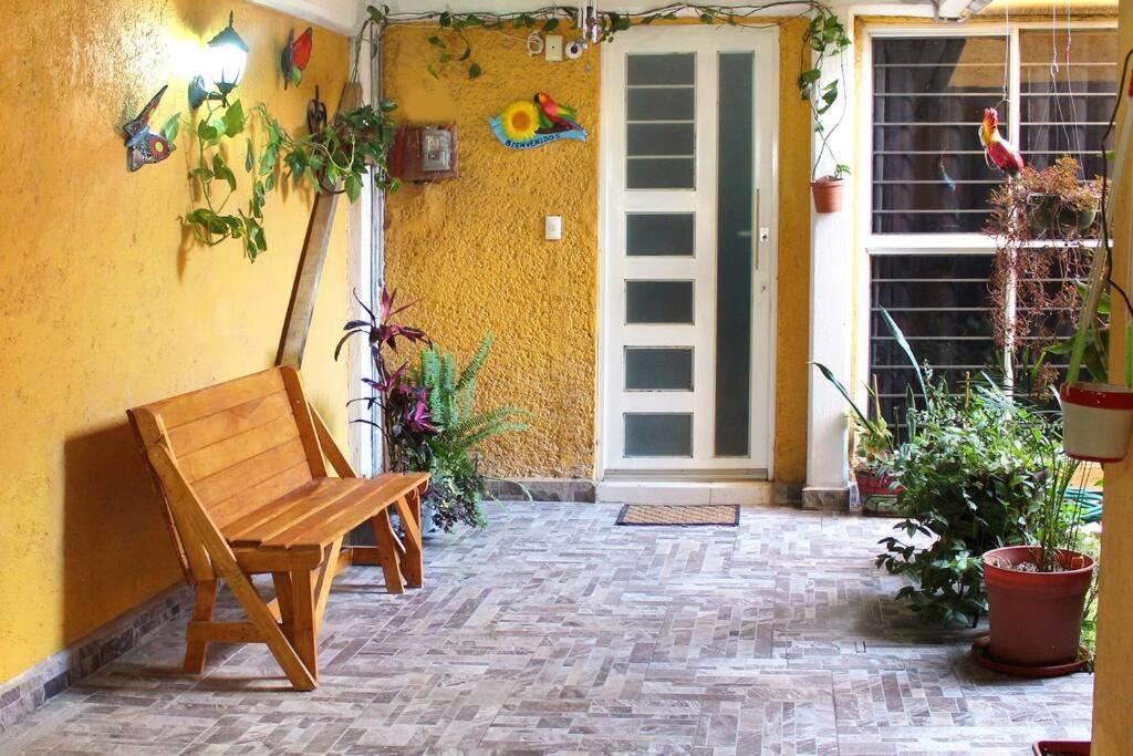 Vila Colorida Casa Azul En Texcoco Centro Wifi Cocina Texcoco de Mora Exteriér fotografie